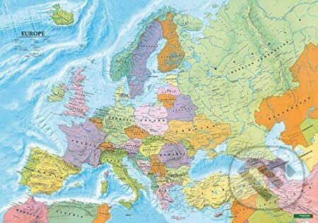 Európa nástenná mapa politická Poster 1:6M - freytag&berndt