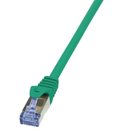 LOGILINK CQ3035S LOGILINK - Patch Cable Cat.6A 10G S/FTP PIMF PrimeLine zelený 1m