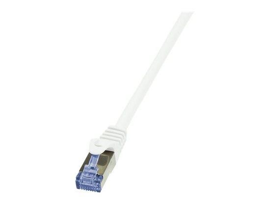 LOGILINK CQ4031S LOGILINK -Patch cable Cat.6A, made from Cat.7, 600 MHz, S/FTP PIMF raw 1m