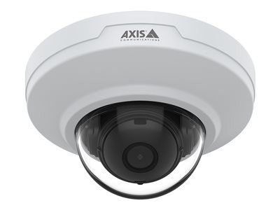 AXIS M3085-V - Síťová bezpečnostní kamera - kupole - odolnost vůči vandalismu / nárazu / prachu / vodě - barevný (Den a noc) - 2 Mpix - 1920 x 1080 - 1080p - objektiv fixed iris - pevné ohnisko - audio - LAN 10/100 - MJPEG, H.264, AVC, HEVC, H.