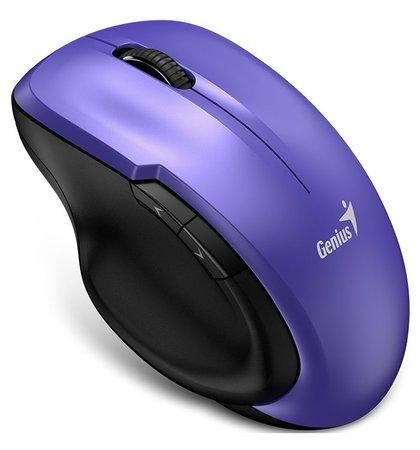 GENIUS Ergo 8200S Purple/ 1200 dpi/ bezdrátová/ 5tlačítek/ tichá/ BlueEye senzor/ fialová, 31030029402