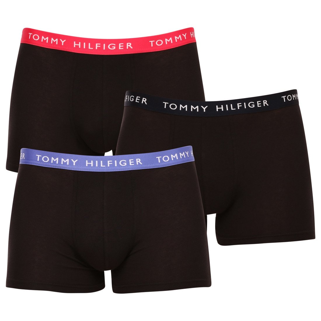 3PACK pánské boxerky Tommy Hilfiger černé (UM0UM02324 0V0) M