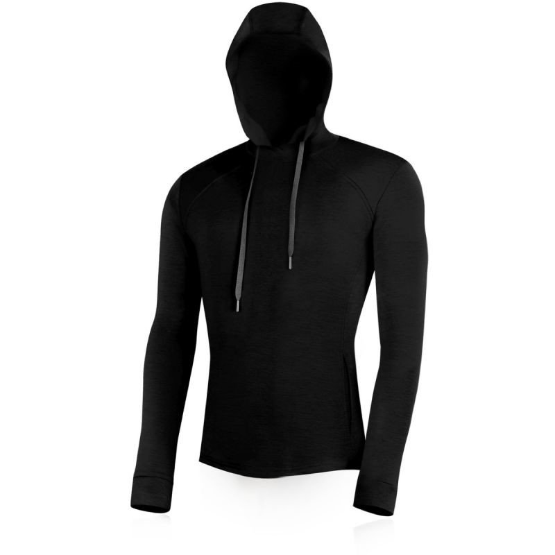 Lasting pánská merino mikina LERICH černá Velikost: S