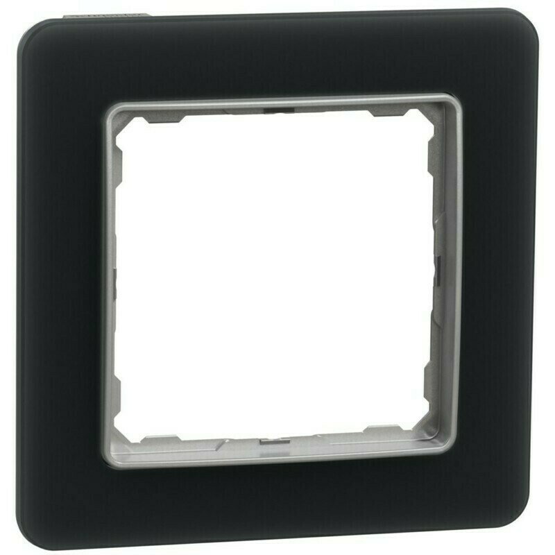 Rámeček Schneider Sedna Design jednonásobný sklo kouřové