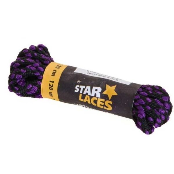 Proma STAR LACES SLIM 90 cm Tkaničky, fialová, velikost 90