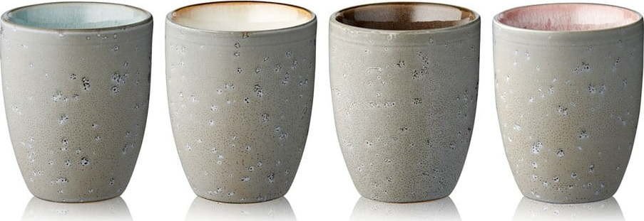 Hrnky v sadě 4 ks z kameniny 270 ml Stentøj - Bitz