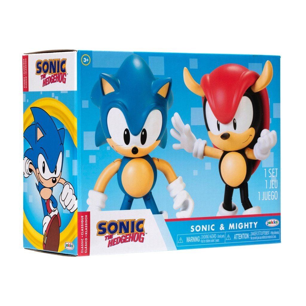 Figurky Sonic 2 ks Classic + Mighty 10 cm - Tarabanik