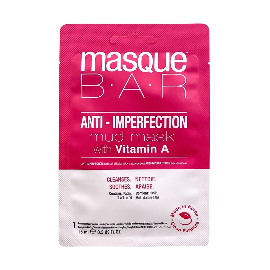 masqueBAR Masque Bar Anti Imperfection Mud Mask Maska Na Obličej 15 ml