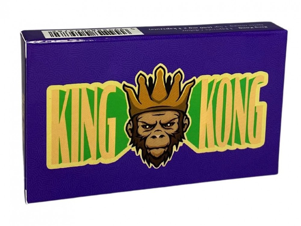 King Kong dietary supplement capsules for men (3 pcs)
