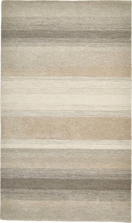 Hnědý/béžový vlněný koberec 230x150 cm Elements - Think Rugs