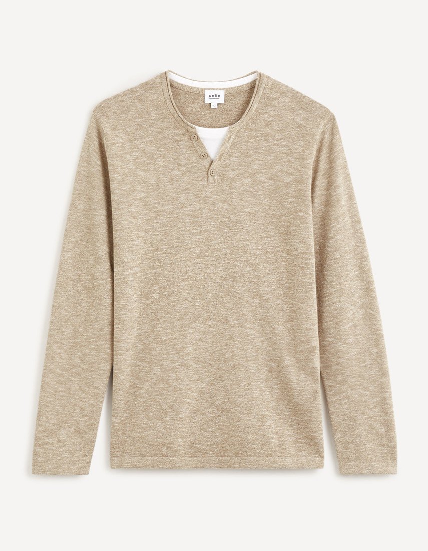 Celio Svetr s knoflíčky Delano - Pánské