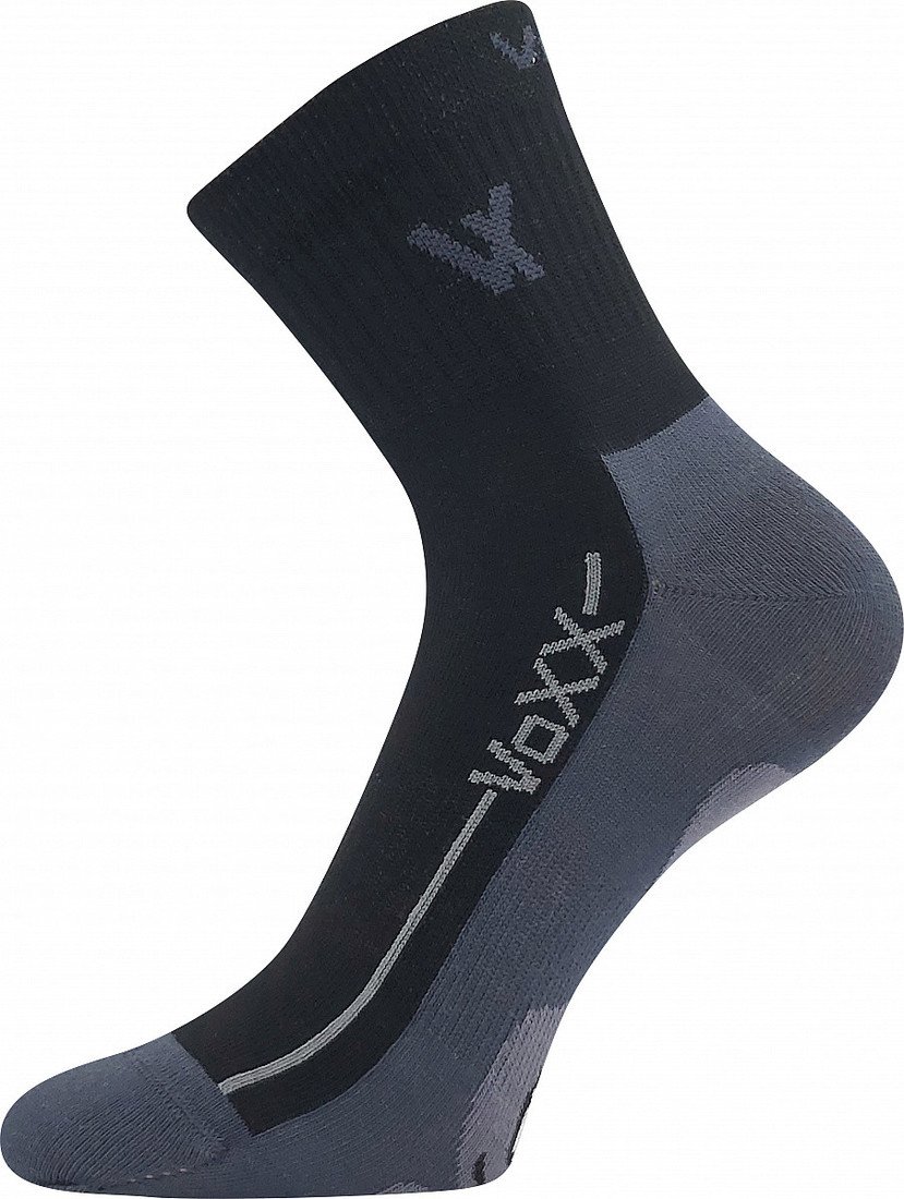 3PACK ponožky VoXX černé (Barefootan-black)