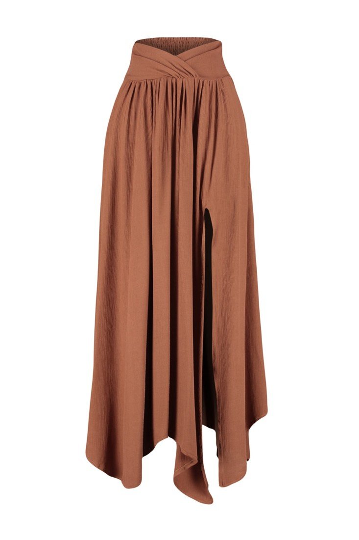 Trendyol Skirt - Brown - Maxi