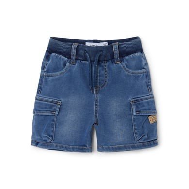 name it DĹľĂ­ny shorts Nmmben Medium Blue Denim