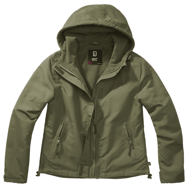 Brandit Bunda Windbreaker Ladies Frontzip olivová XS