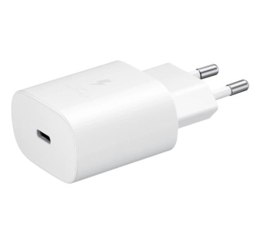 Nabíječka cestovní Samsung EP-TA800EWE, USB-C, 25W, white (BULK)