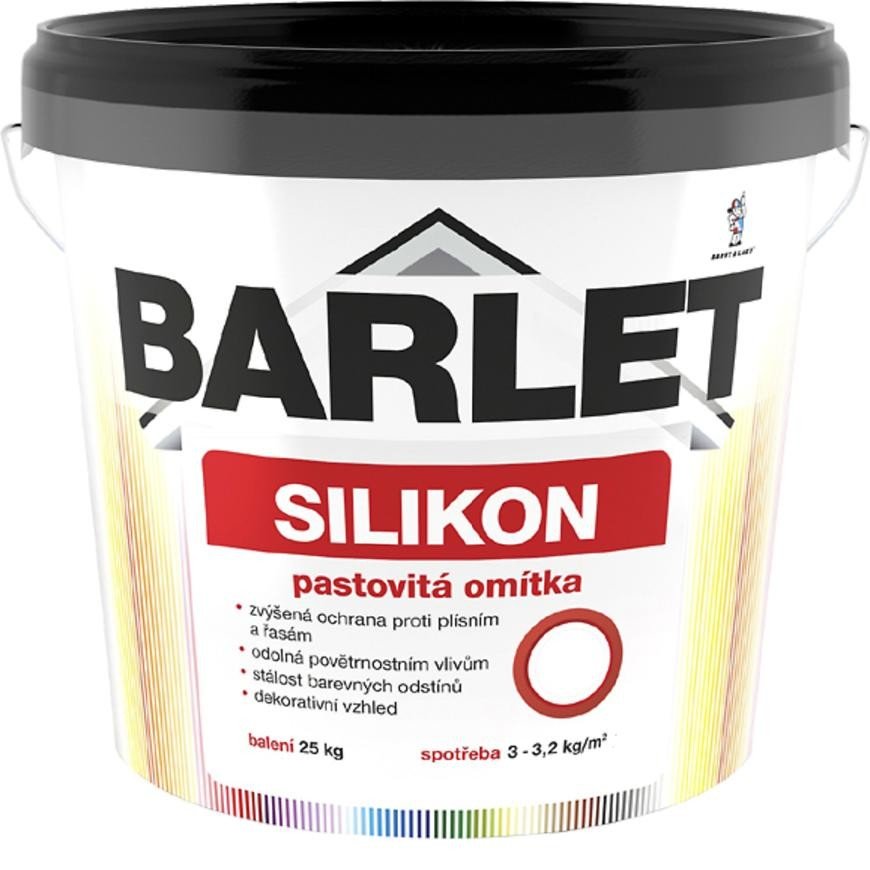 Barlet silikon zrnitá omítka 2mm 25kg 1114