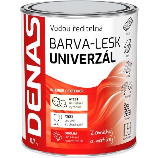 Denas lesk 0240 hnědá tmavá 0,7 kg