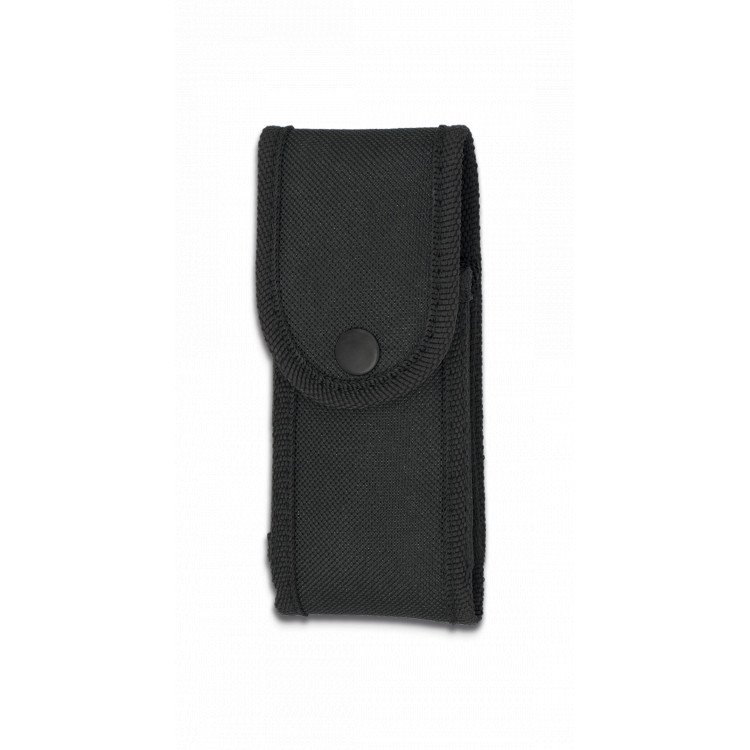 Pouzdro Dingo Nylon na zavírací nůž s drukem 13.5x5.9 - černé