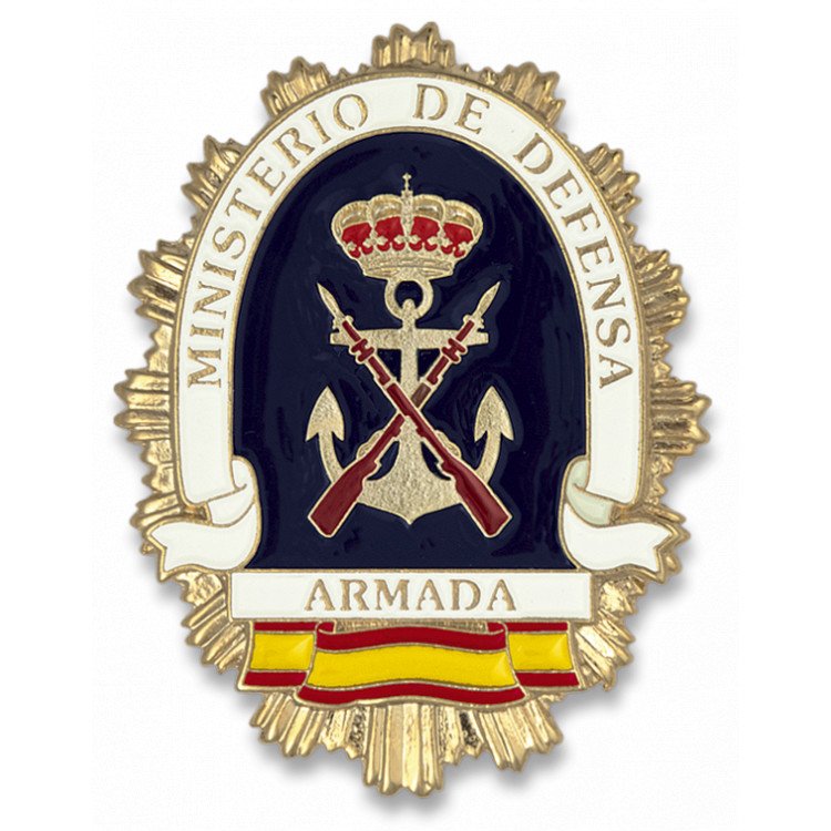 Odznak španělský Ministerio del defensa Armada - zlatý