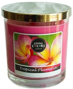 CANDLE LITE Living Colors TROPICAL PLUMERIA 141 g