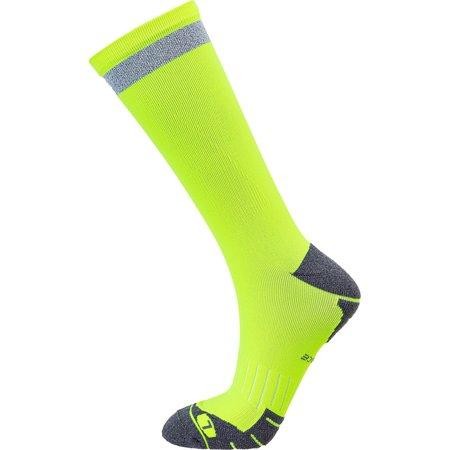 Endurance Vysoké reflexní ponožky Torent Reflective Mid Length Running Socks, safety, yellow, 35 - 38