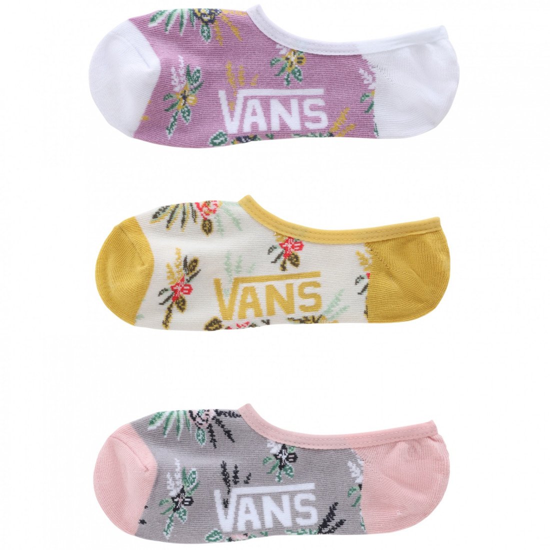 Sada ponožek Vans CALIFLOWER CANOODLE-B Barva: bílá