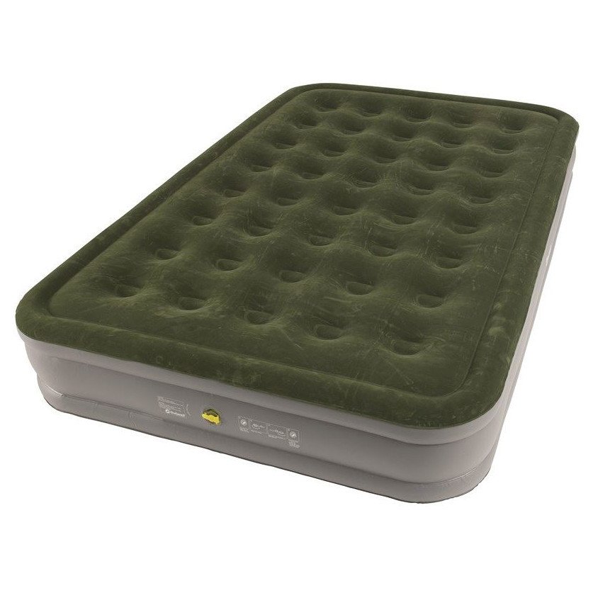 Nafukovací matrace Outwell Excellent Double Barva: zelená/šedá