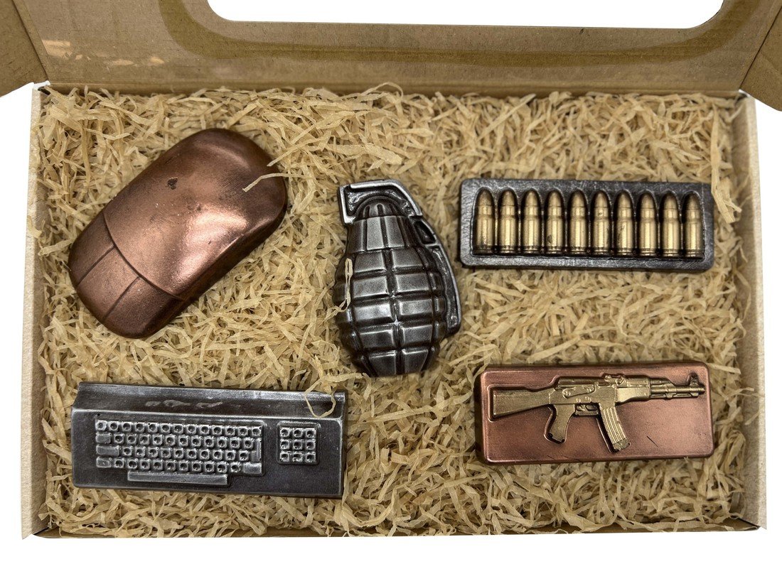 Čokoládová sada - Pro hráče stříleček - Čokolandia