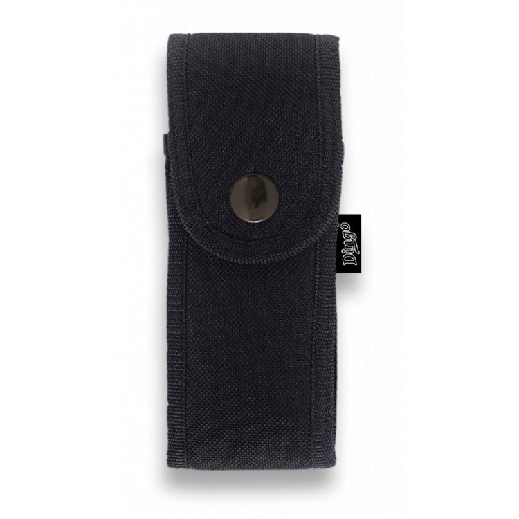 Pouzdro Dingo Nylon na zavírací nůž s drukem 13x5.5 - černé