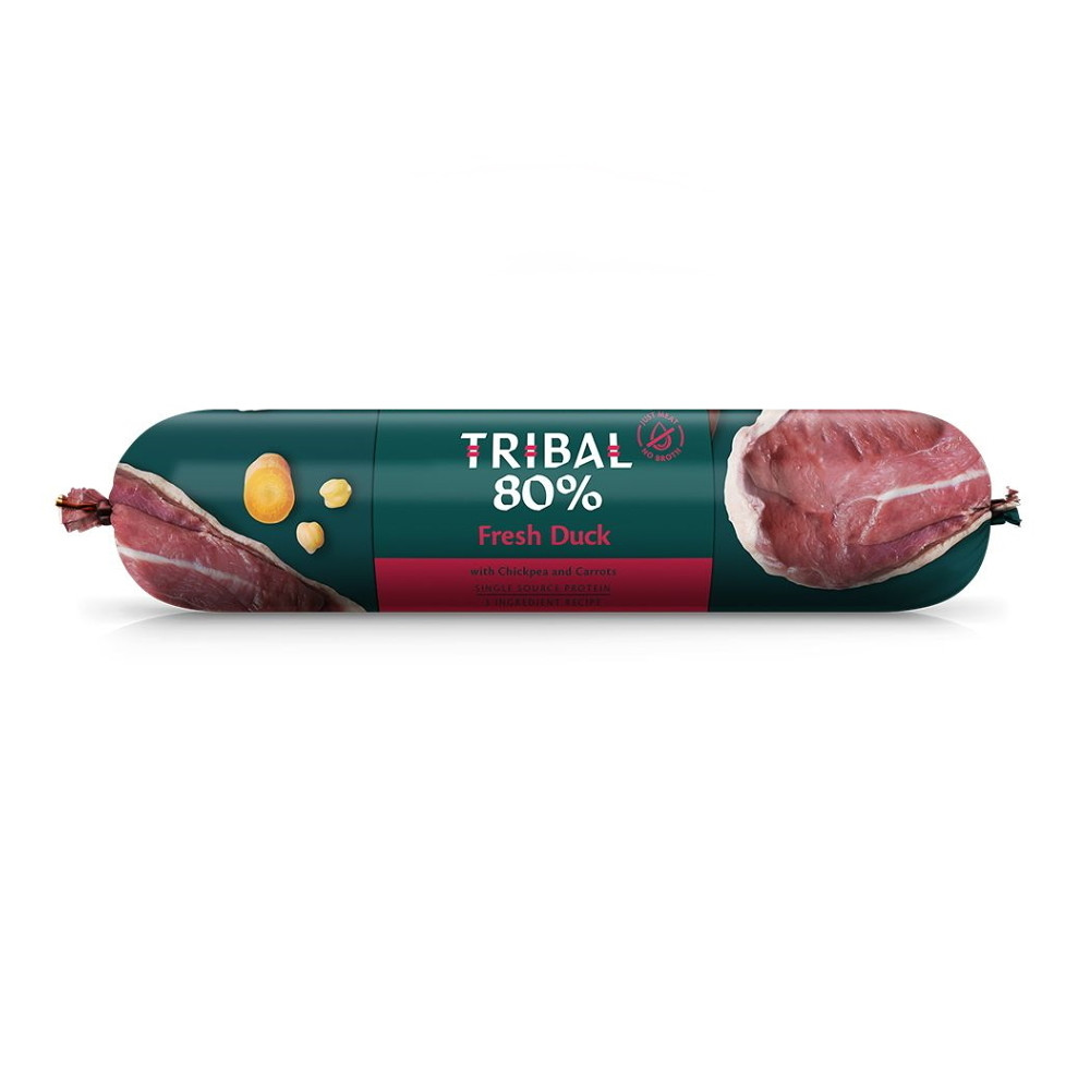 TRIBAL 80% Fresh Duck salám pro psy 750 g
