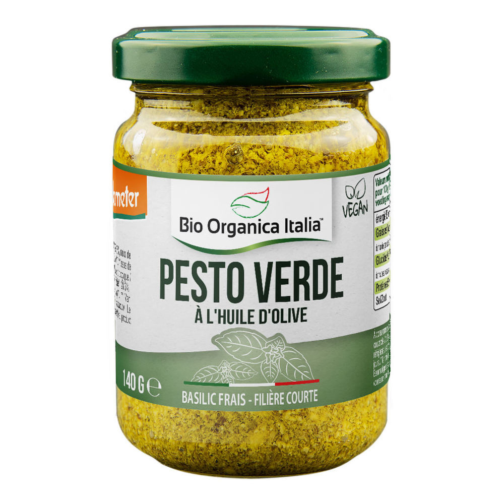 Pesto zelené 140 g BIO BIO ORGANICA ITALIA