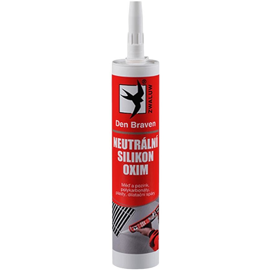 Silikon neutrální Den Braven OXIM hnědá 280 ml