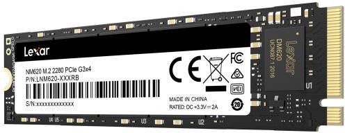 LEXAR NM620 SSD NVMe M.2 2TB PCIe (čtení max. 3500MB/s, zápis max. 3000MB/s) (LNM620X002T-RNNNG)