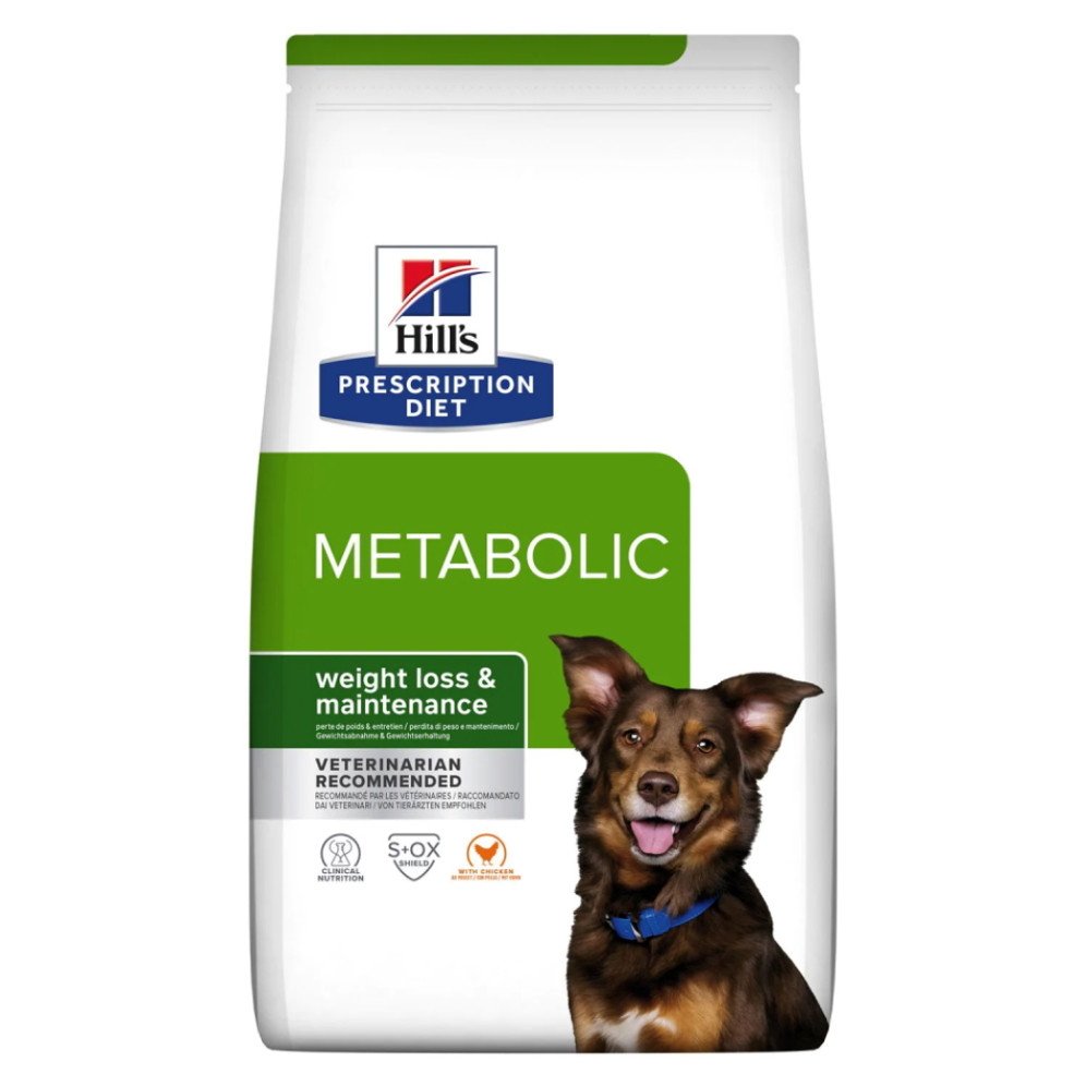 HILL'S Prescription Diet Metabolic kuřecí granule pro psy 4 kg