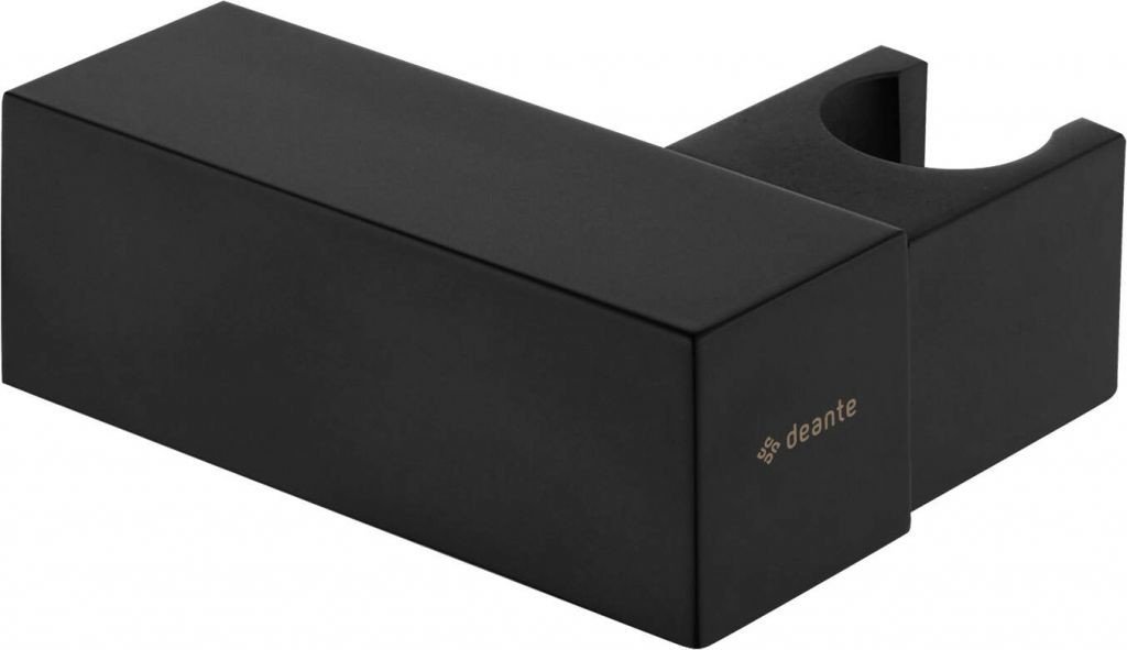 DEANTE Square černá Nástěnný držák, pro ruční sprchu, mosaz ANS_N21U