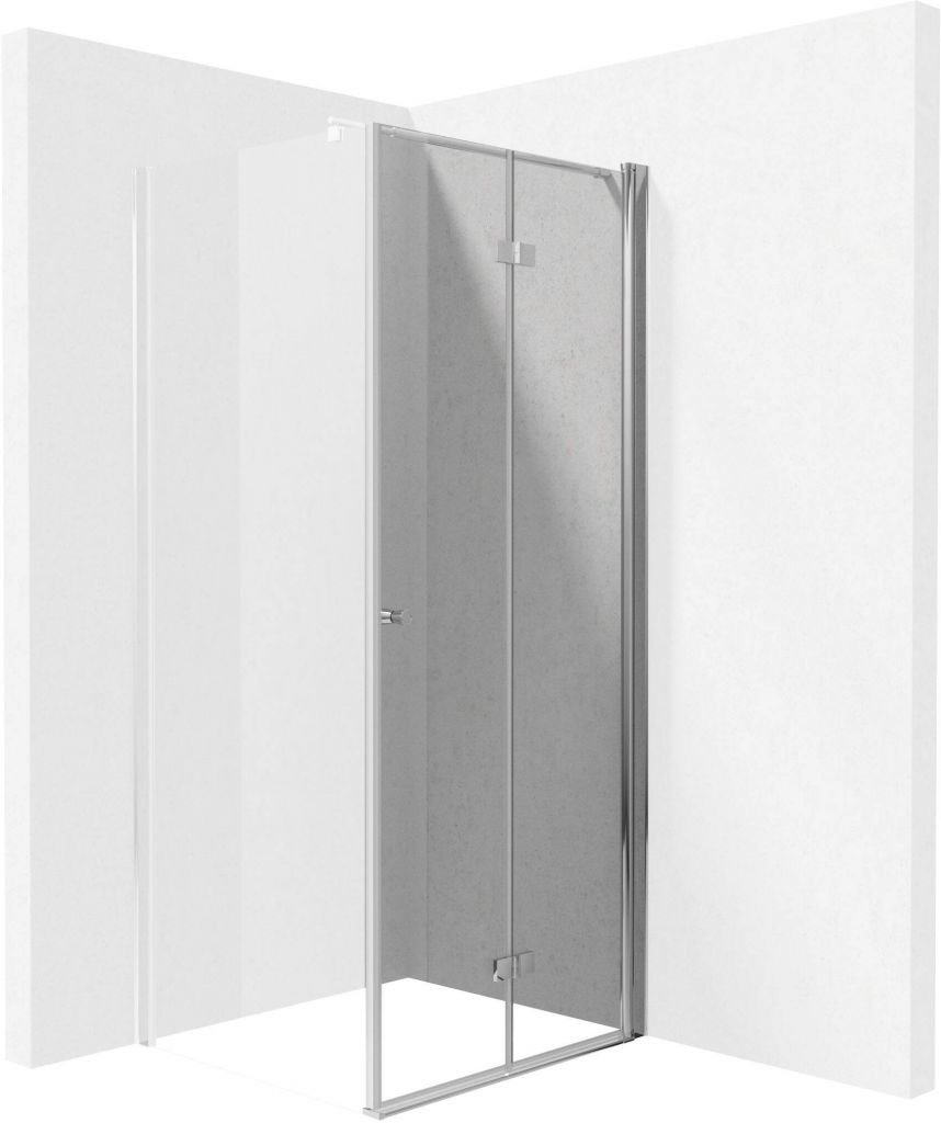 DEANTE Kerria plus chrom Sprchové dveře, systém Kerria Plus, 90 cm skládací KTSX041P