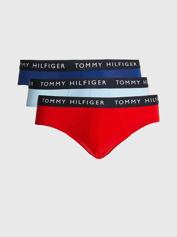 Tommy Hilfiger Underwear Slipy 3 ks Modrá