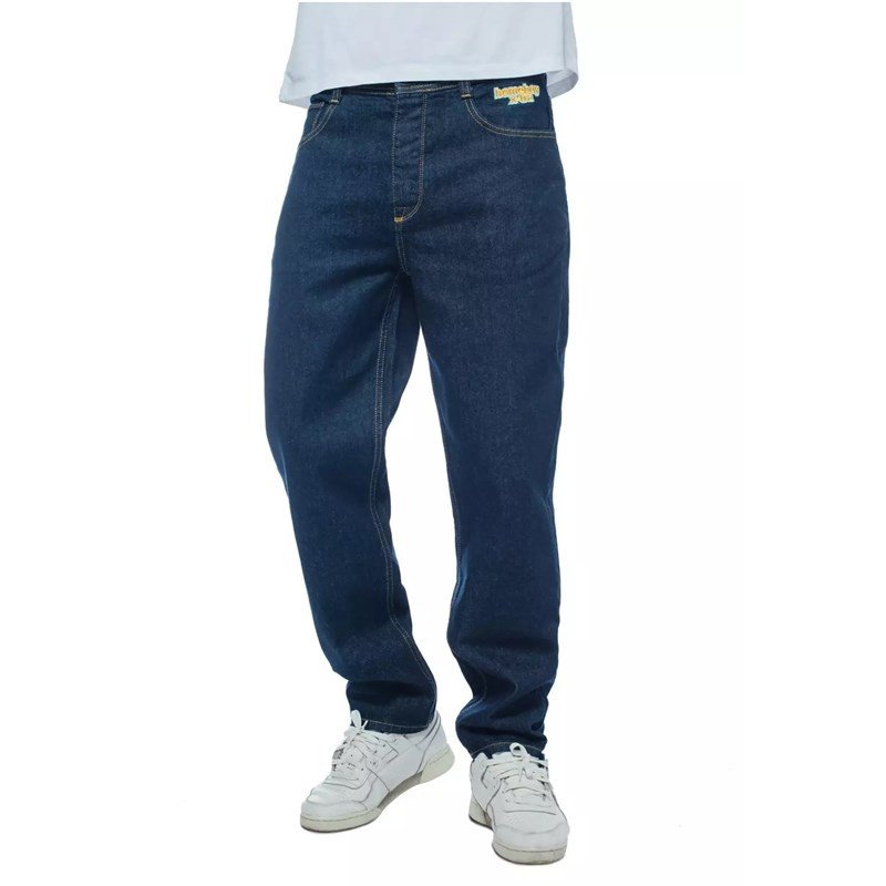 kalhoty HOMEBOY - X-Tra Loose Denim Indigo-80 (INDIGO-80) velikost: 36/34