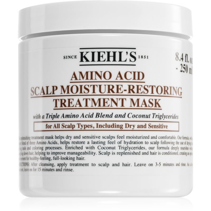 Kiehl's Amino Acid Scalp Moisture-Restoring Treatment Mask hydratační maska na vlasy 250 ml