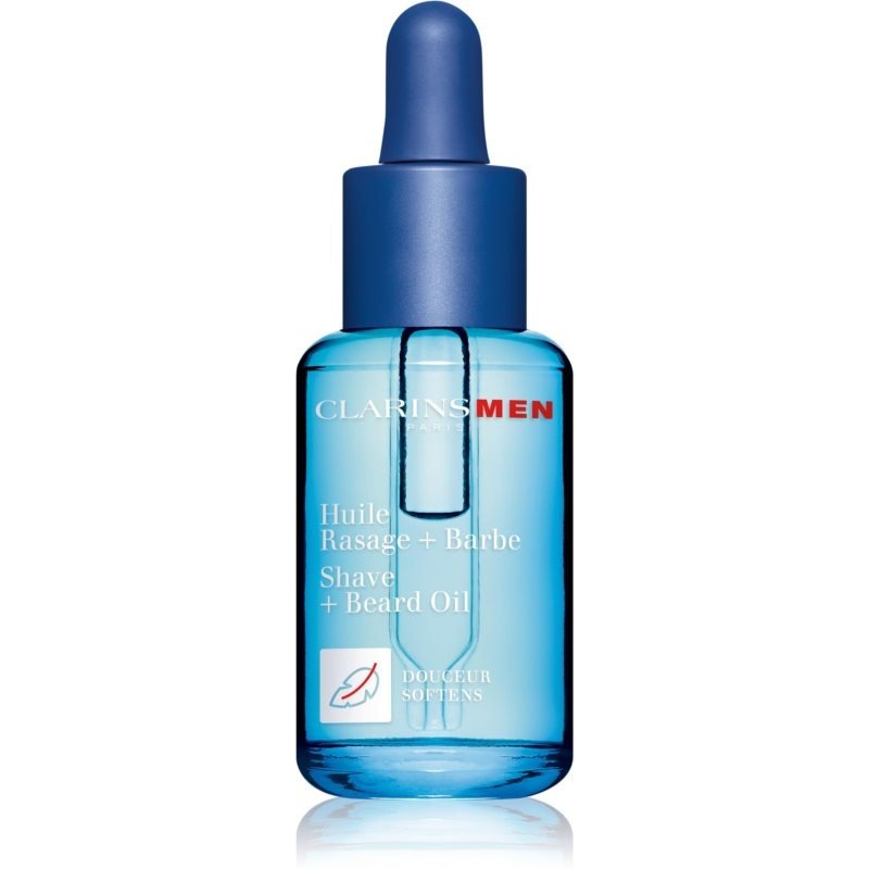 Clarins ClarinsMen Shave and Beard Oil olej na holení a vousy 30 ml