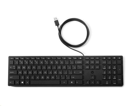 HP Wired Desktop 320K Keyboard ENG, 9SR37AA#ABB