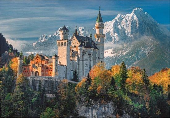 CLEMENTONI Puzzle Hrad Neuschwanstein 500 dílků