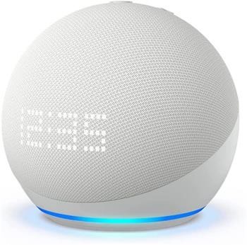 Amazon Echo dot s hodinami, 5. generace, bílý
