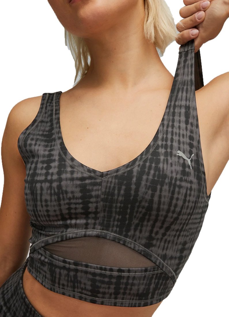 Tílko Puma STUDIO AOP CROP TOP