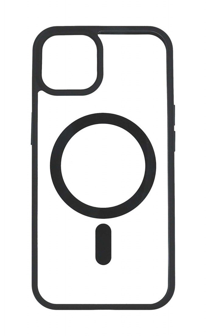 Kryt IDEAR Magsafe iPhone 13 s černým rámečkem 91484