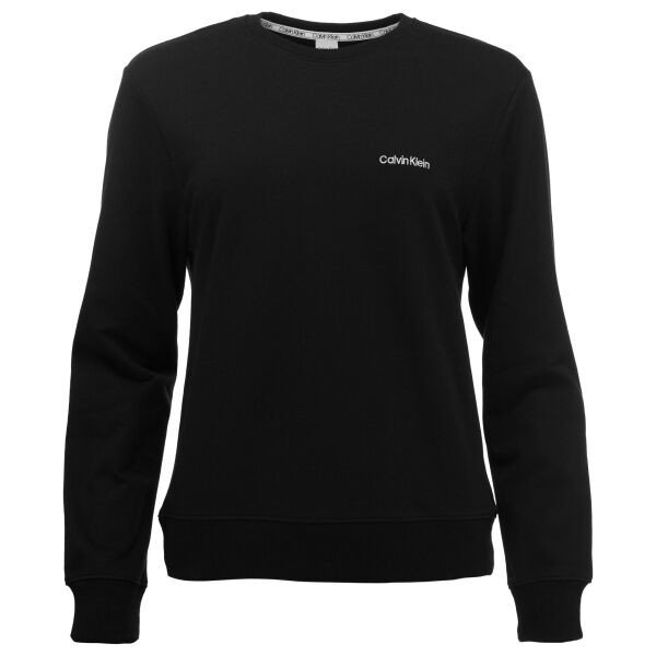 Calvin Klein MODERN COTTON LW RF-L/S SWEATSHIRT Dámská mikina, černá, velikost M