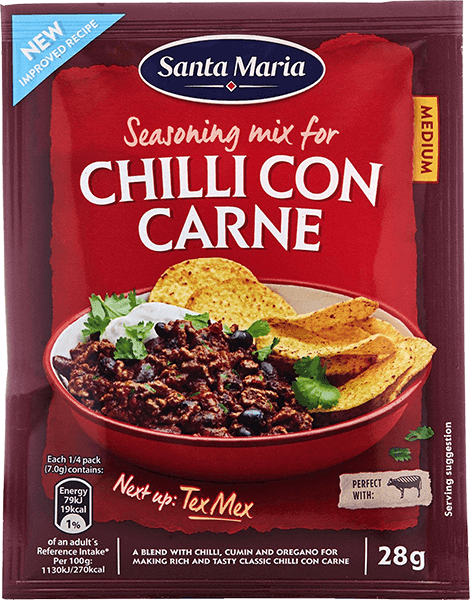 Chili ConCarne seasoning mix, 28 g