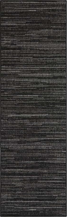 Tmavě šedý venkovní koberec běhoun 350x80 cm Gemini - Elle Decoration