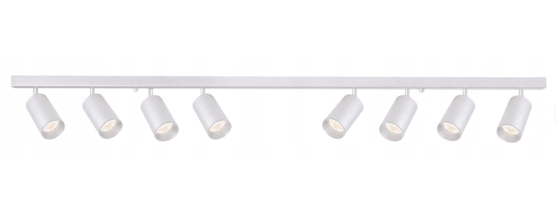 Berge LED stropní bodové svítidlo VIKI-L - 8xGU10 - bílé